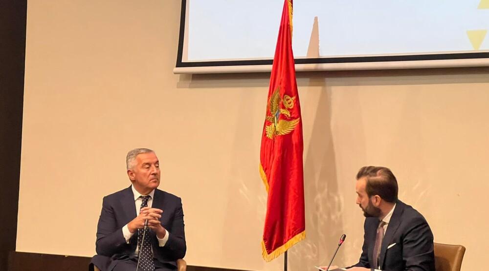 Đukanović: Imamo vlast koja potpuno ignoriše Evropu, Crnoj Gori želim povratak u stanje normalnosti