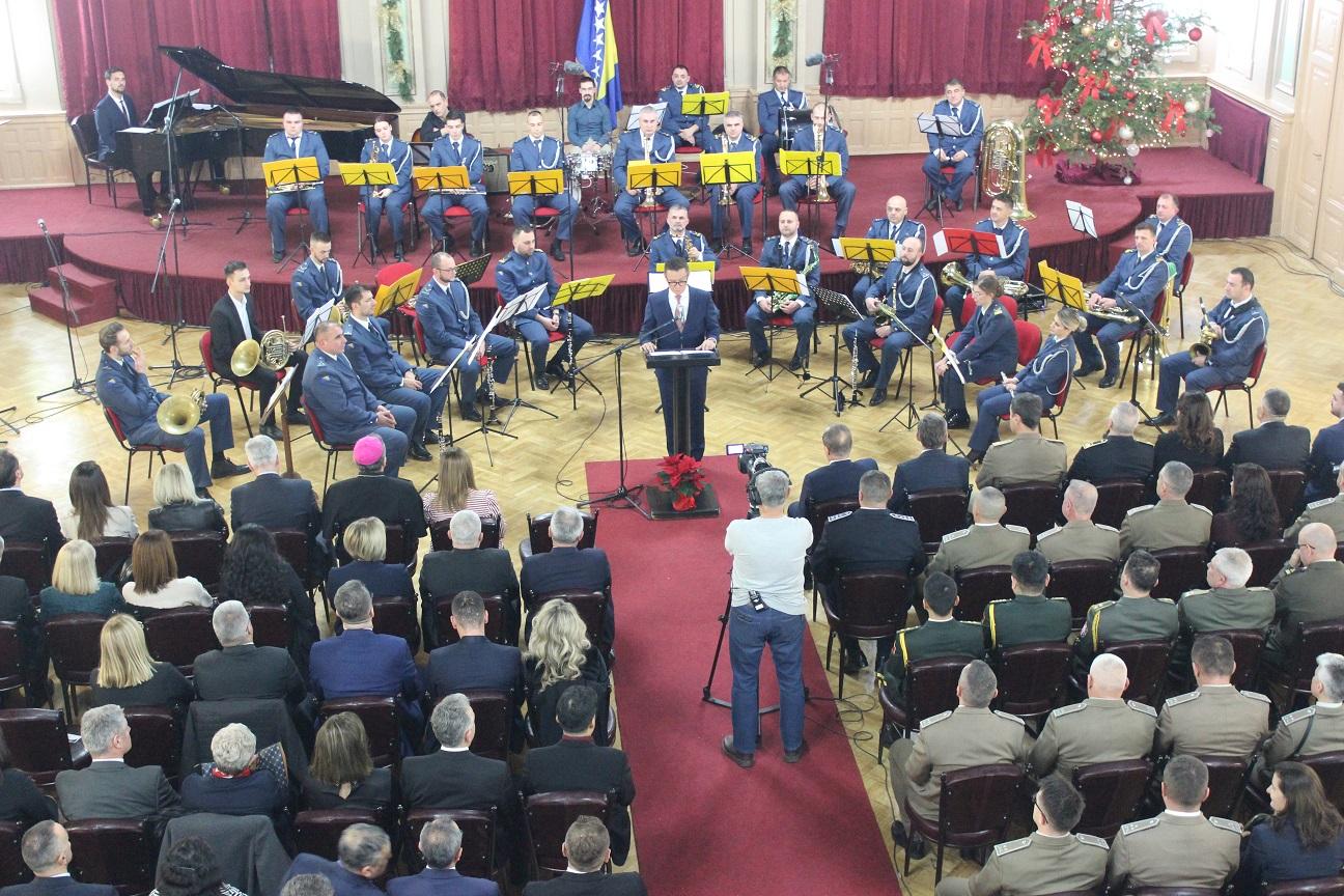 Tradicionalnim koncertom Ministarstva odbrane BiH najavljen blagdan katoličkog Božića