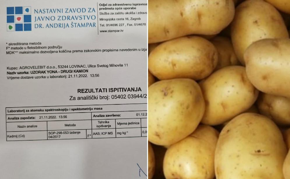 Oglasili se iz firme "Marinada": Najveći dio krompira koji je izvezen u Hrvatsku u potpunosti je ispravan