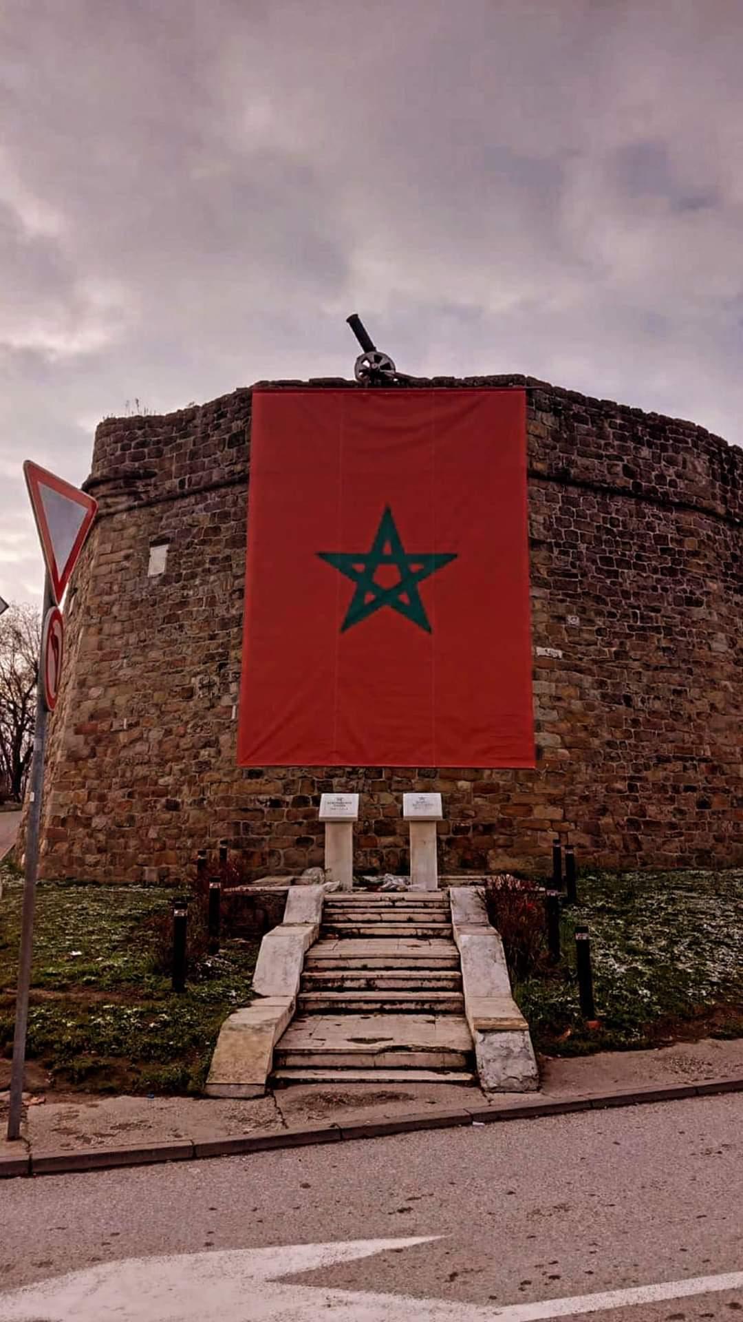 Zastava Maroka na tvrđavi Bedem - Avaz