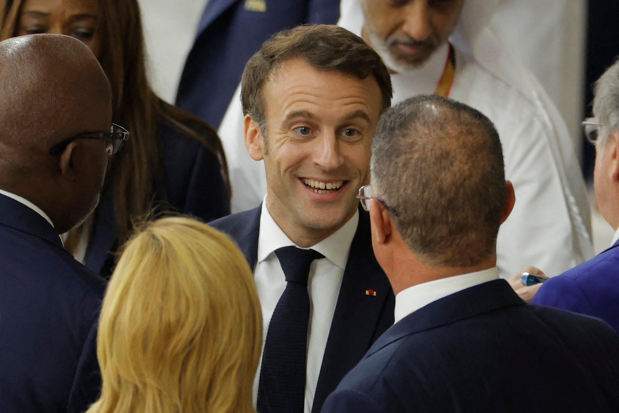 Francuski predsjednik je ušao u svlačionicu Maroka i nahvalio jednog igrača: "Najbolji si na turniru"