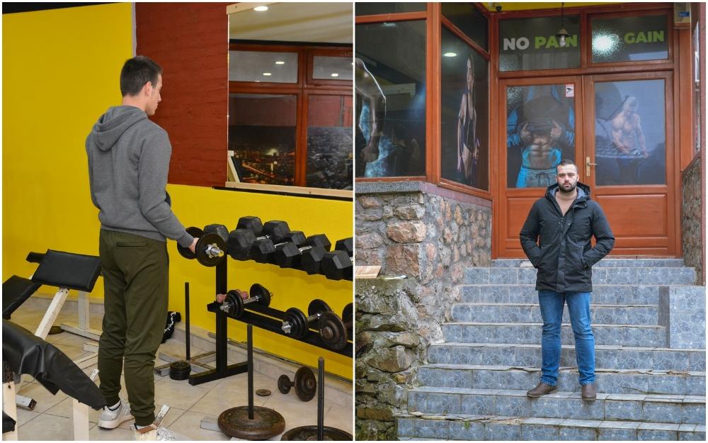Nemaju pekaru, mesnicu, slastičarnu, a otvara se teretana: Mladi Bešić daje usluge fitnes centra besplatno za sve