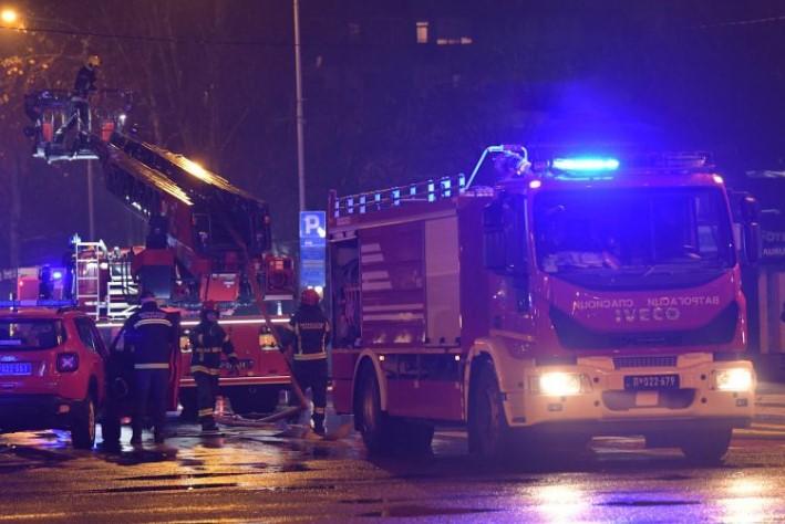 Veliki požar u Beogradu: Gori hotel, najmanje troje povrijeđenih