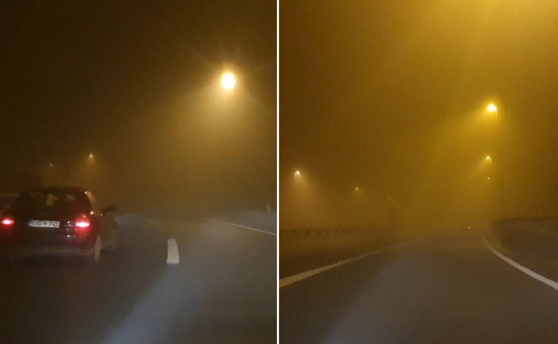 Vozači oprez: Gusta magla na autoputu