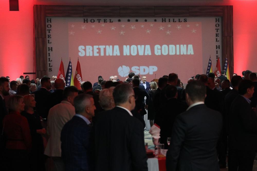 Novogodišnji prijem SDP-a BiH - Avaz