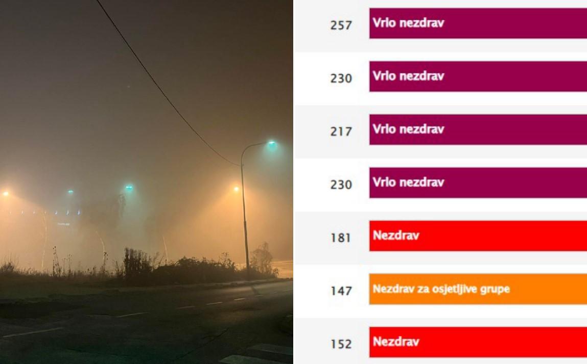 Jutarnje zagađenje zraka u BiH: Evo gdje je najgore