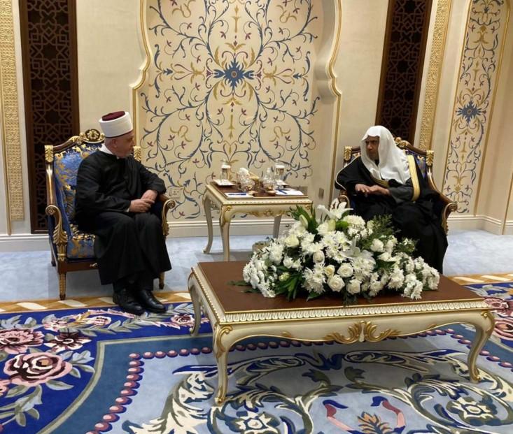 Reisu-l-ulema Kavazović se sastao sa generalnim sekretarom Lige muslimanskog svijeta