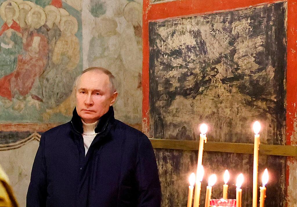 Putin: Sam prisustvovao ponoćki u Kremlju - Avaz