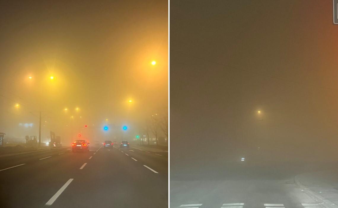 Gusta magla i smog okovali Sarajevo: Vozite oprezno