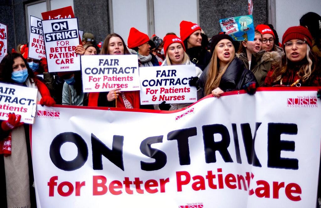 Veliki štrajk medicinskih sestara u Njujorku: Više od 7.000 ih izašlo na ulice