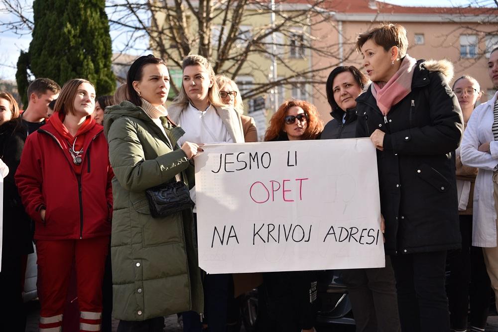 Sa protesta u Mostaru - Avaz