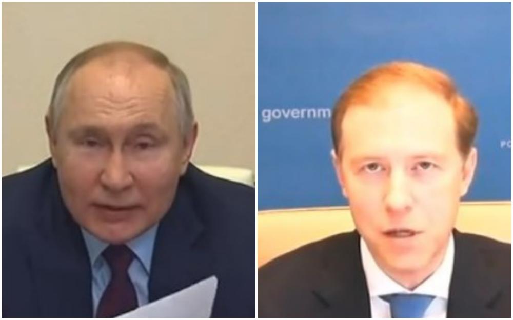 Putin: Oštar prema Manturovu - Avaz