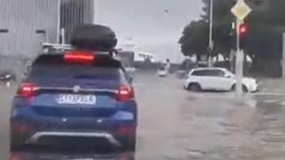 Nevrijeme u Hrvatskoj: Poplavljene ulice u Splitu