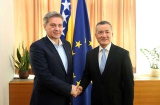 Zvizdić and Ji: There is room for enhancement of cooperation between BiH and China in all segments
