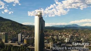 "Avaz Twist Tower" prikazan kao dominantna tačka Sarajeva