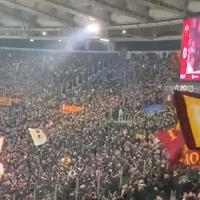 Pogledajte kako su navijači Rome dočekali grupu kojoj su navijači Zvezde zapalili zastavu