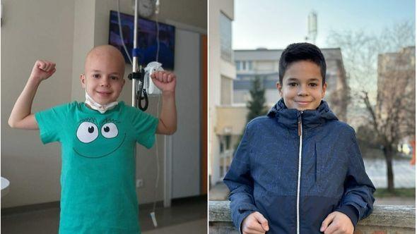 Dječak Mak tokom liječenja i danas: Uspješan oporavak - Avaz