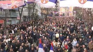 Srbi u Sjevernoj Mitrovici protestuju zbog zabrane dinara, Kurti: Ne možemo poništiti odluku 
