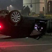Nesreća u Brčkom: Izgubio kontrolu nad vozilom i prevrnuo se