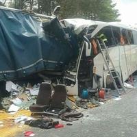 Haos u Slovačkoj: Sudarili se kamion i autobus, ima povrijeđenih 