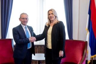 Cvijanović se sastala sa ambasadorom Italije u BiH 