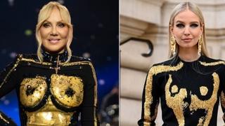 Decentnija verzija zlatne haljine Lepe Brene nosi se na pariškim ulicama