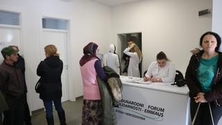 Ljekari iz Sarajeva besplatno pregledali 150 pacijenata iz Srebrenice