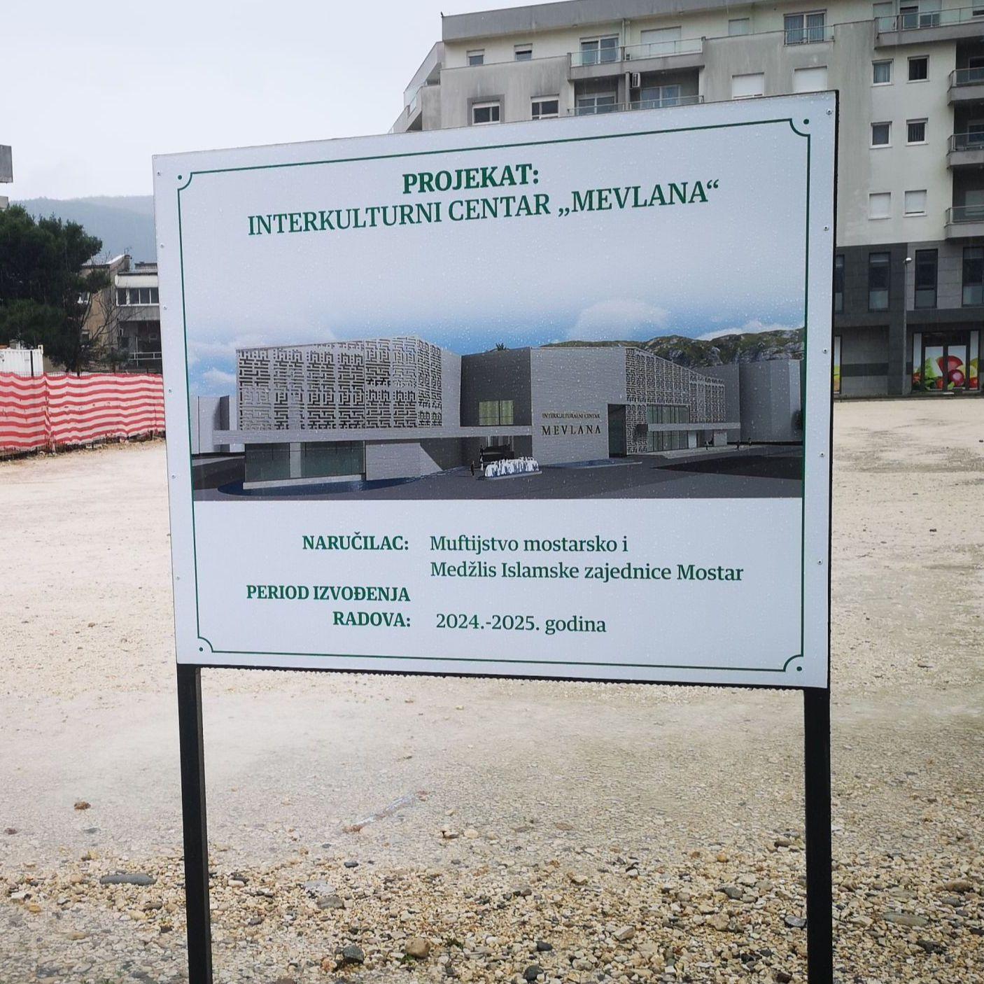 Kompromisno rješenje: Umjesto islamskog centra u Mostaru će se graditi Interkulturni centar "Mevlana"
