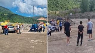 Foto + video / Nova drama u Mramoru kod Kaknja: Mještani ponovo blokirali rudarske mašine, nemaju drugog izbora