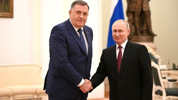 Milorad Dodik i Vladimir Putin - Avaz