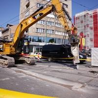 Počela rekonstrukcija tramvajske pruge na Skenderiji: Stvorila se ogromna gužva, vozači nervozni