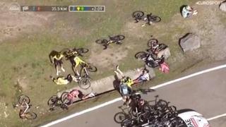 Video / Užasna nesreća najboljih biciklista svijeta: U bolnici završili Vingegard i Roglič