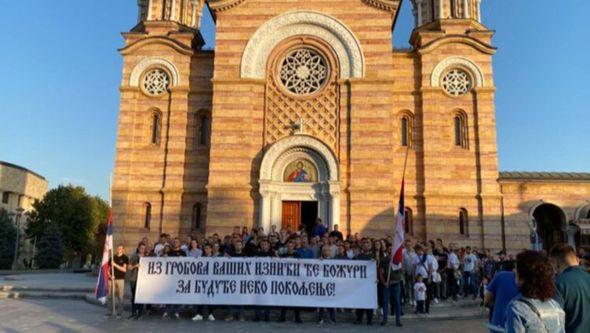 U Banjaluci skup građana za ubijene Srbe na Kosovu - Avaz