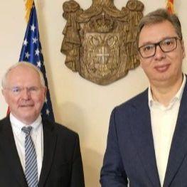 Vučić razgovarao sa ambasadorom SAD Kristoferom Hilom