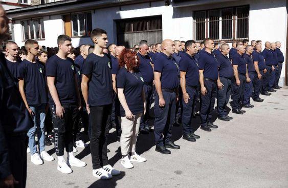 Prijem 70 novih vatrogasaca u Pofesionalnu jedinicu KS - Avaz