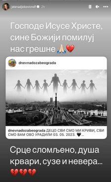 Đoković se oglasila na Instagramu - Avaz