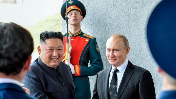 Kim Jonh Un i Vladimir Putin - Avaz