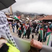 Video / U Sarajevu održan novi skup podrške narodu Palestine