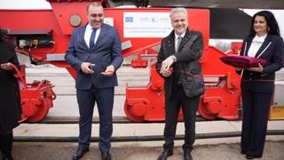 Novopostavljena dizalica počela s radom: EU obezbijedila tri miliona eura za modernizaciju Luke Brčko