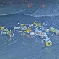 VIDEO / Ovako se čisti snijeg s piste sarajevskog aerodroma 
