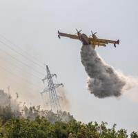 Požari u Hrvatskoj: Vjetar otežava Dubrovniku, iznad Trogira dignuta tri aviona