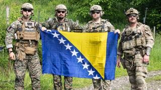 Pripadnici OS BiH održali zajedničku vježbu s vojnicima SAD
