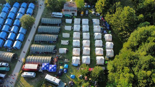Učesnici Marša mira stigli u kamp Liplje - Avaz