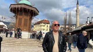 Saša Matić u Sarajevu: Prošetao Baščaršijom i slikao se s fanovima