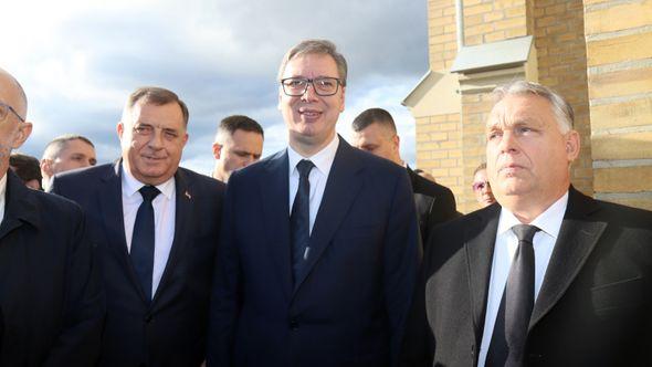 Dodik, Vučić i Orban - Avaz