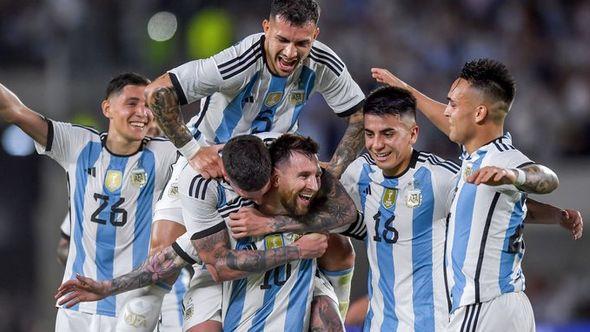 Argentina: Slavlje nakon gola - Avaz