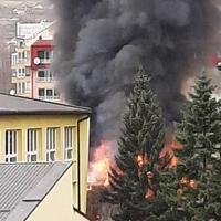 Lokaliziran požar u sarajevskom naselju Čengić Vila