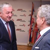 Borenović na sastanku sa Satlerom poručio: Na vlasti su antievropske političke snage