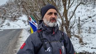 Ne mogu mu ništa ni snijeg, ni zima: Enver Beganović nastavio svoj put do Meke