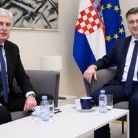 Čović se sastao sa Plenkovićem: Razgovarali o Izbornom zakonu